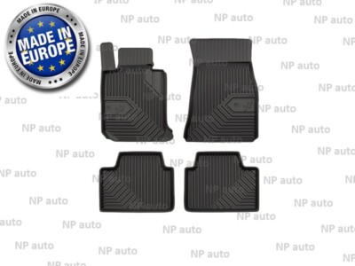 NEW LHD BLACK RUBBER FLOOR MATS ALL WEATHER CAR LINERS FOR BMW G20 G21 2018-