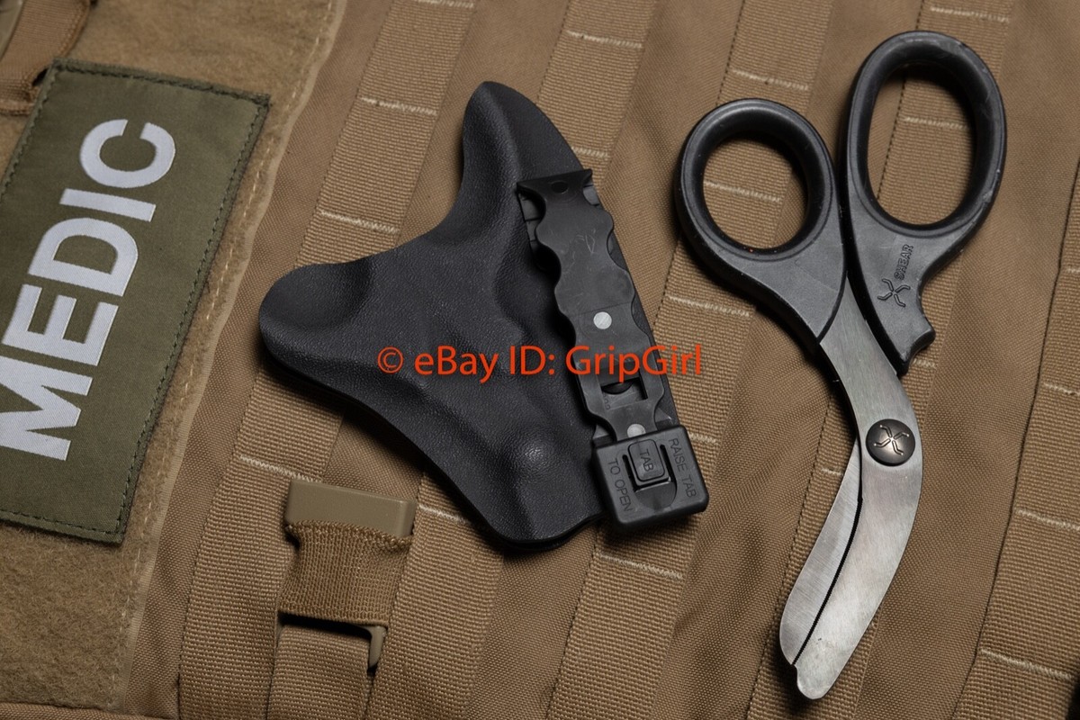 Custom Kydex Coyote Holster for Leatherman Raptor Trauma Shears FAK