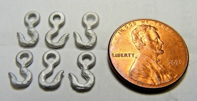 Large Chain Hooks (6 pcs)  by Don Mills Models