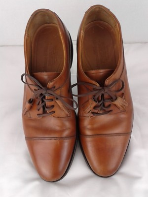 Johnston & Murphy Tan Leather Oxfords Size 9 Johnston & Murphy 20-1258 tan leather saddle oxfords Men main image 4