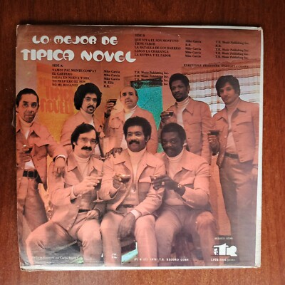 Lo Mejor De Tipica Novel [1976] Vinyl LP Charanga Salsa Son