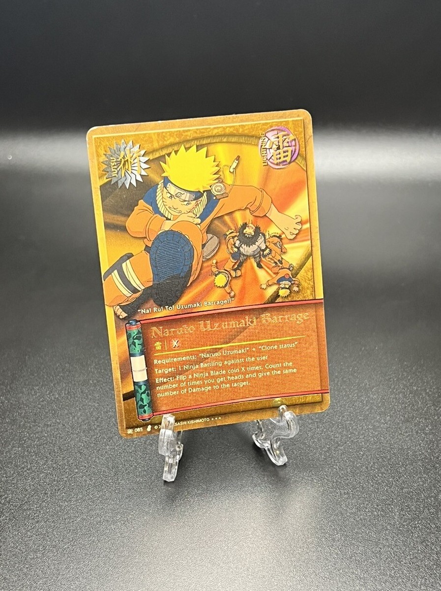 Naruto Uzumaki Barrage - 085 - Super Rare NM | eBay