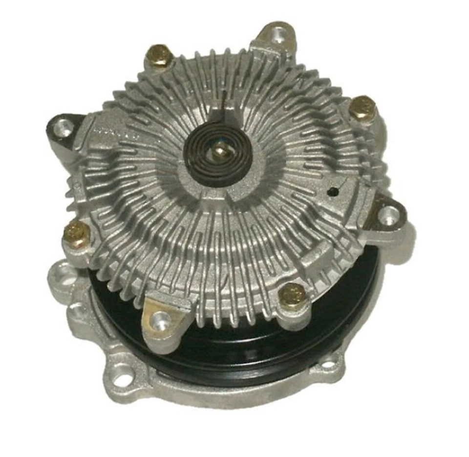 Bomba de agua de refrigeración del motor GATES con embrague de ventilador acoplamiento giratorio para Nissan D21 Foto 3 de 4