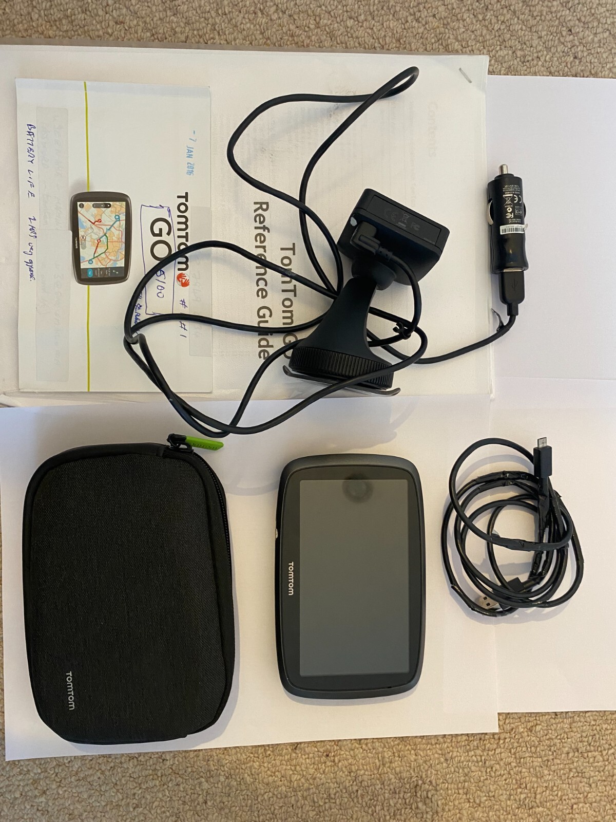 TomTom GO 5100 World (UKIE) 5 inch Car Sat Navigation System 1FL5.002.56 636926101813 eBay