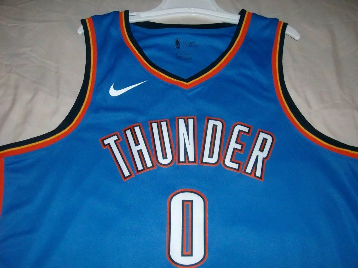 Nike Russell Westbrook OKC Thunder NBA Jersey