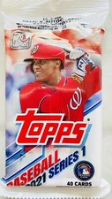 2021 Topps Series 1 MLB Baseball Jumbo Pack - 40 cards! Massive- great Rookies!