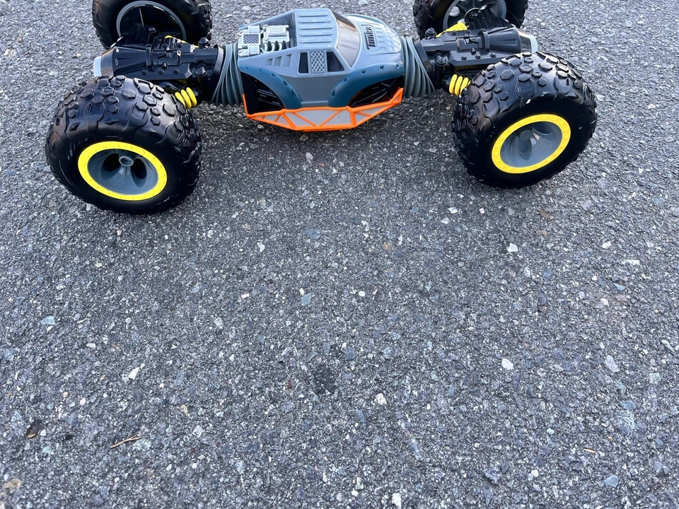 Vintage  Rare Tonka Gray And Orange Race Car Remote Control Not Included - Image 3 of 4