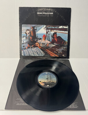 Crosby, Stills, & Nash - CSN 1977 LP Record Album with “Dark Star ...