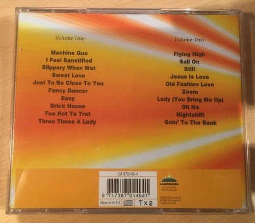 The Commodores "Hits Vol.1 & Vol.2" NEW 2CD Set *20 Tracks* 2004 No Front Cover - Bild 2 von 3