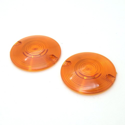 Smoke Turn Signal Light Cover Lens For Harley Touring Electra Glide Road King - Picture 9 of 15