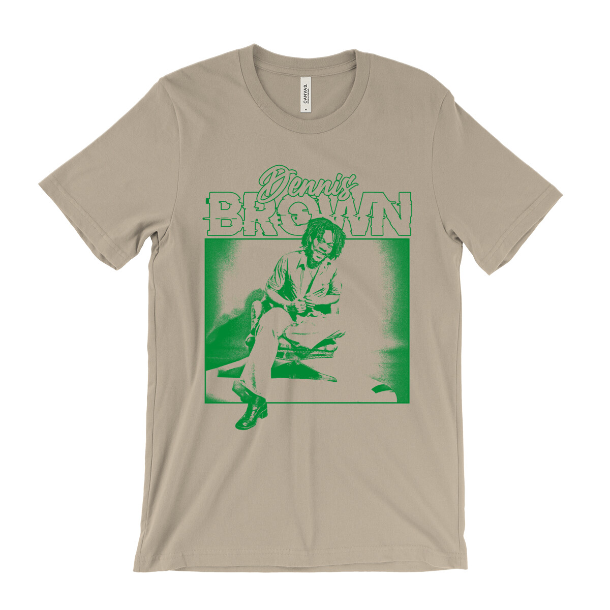 Dennis Brown T-Shirt - Here I Come - Reggae Dub Roots - Words Of