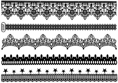 TATOUAGE JETABLE FLASH à Coller Temporaire Or 8teile Bracelet Anneau