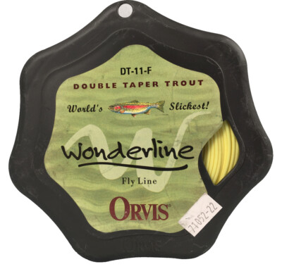 NEW Orvis Double Taper Trout Wonderline Flyline DT 11 F (DT11F) (DT-11-F) Yellow