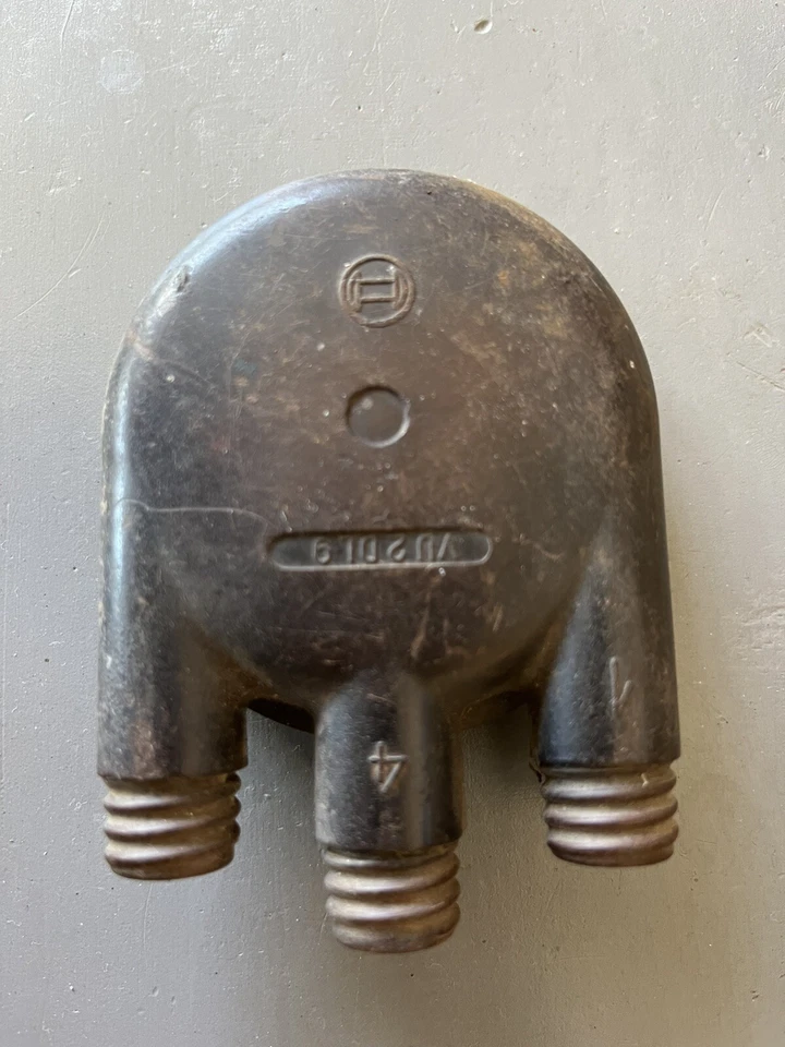 BMW R5 R6 R51 1936 1937 1938 1939 BOSCH Ignition Distributor Cap OEM GERMANY - Image 3 of 4