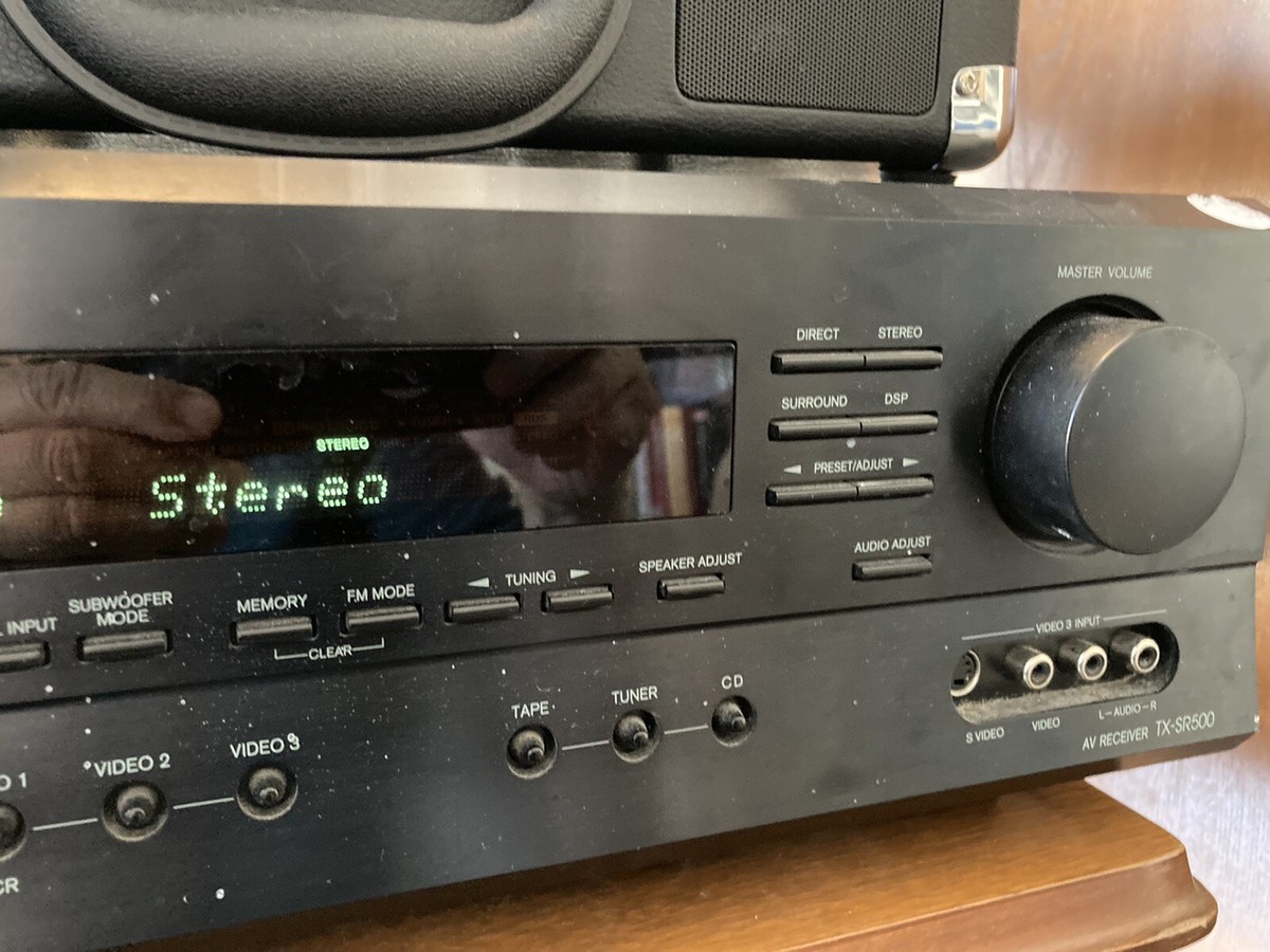 Onkyo TX SR500 5.1 Channel A/V Receiver- Black | eBay