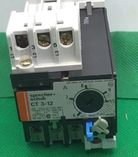 Sprechert Schuh CTA3-9.5 Thermal overload relay, CT 3-12, NOS, 6.0 -9.5 AMP