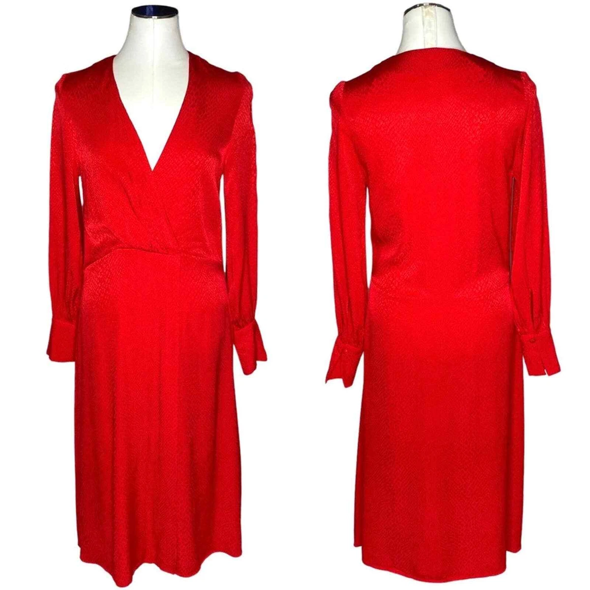H&m red dress best sale 2019
