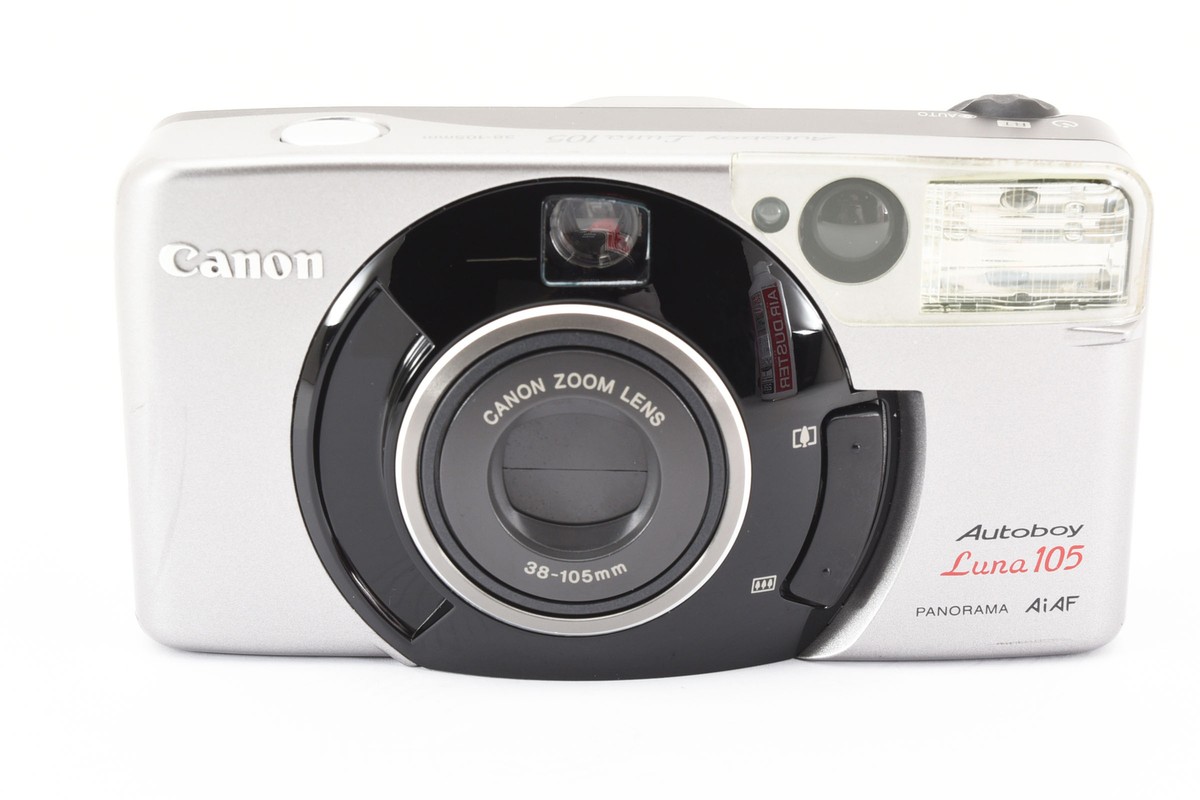 #8 ★良品★Canon Autoboy Luna105 フィルムカメラ Near MINT] Canon Autoboy Luna 105 Film Camera Body Panorama
