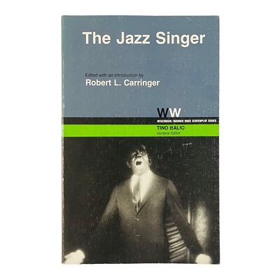 The Jazz Singer - Tino Balio (1979) Screenplay Paperback