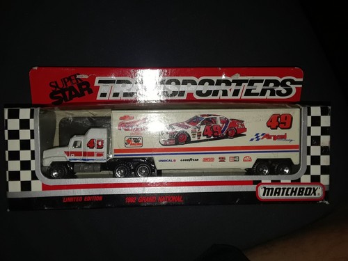 Matchbox Super Star Transporters 1992 Grand National Car #49 Ferree Rare - Picture 2 of 3