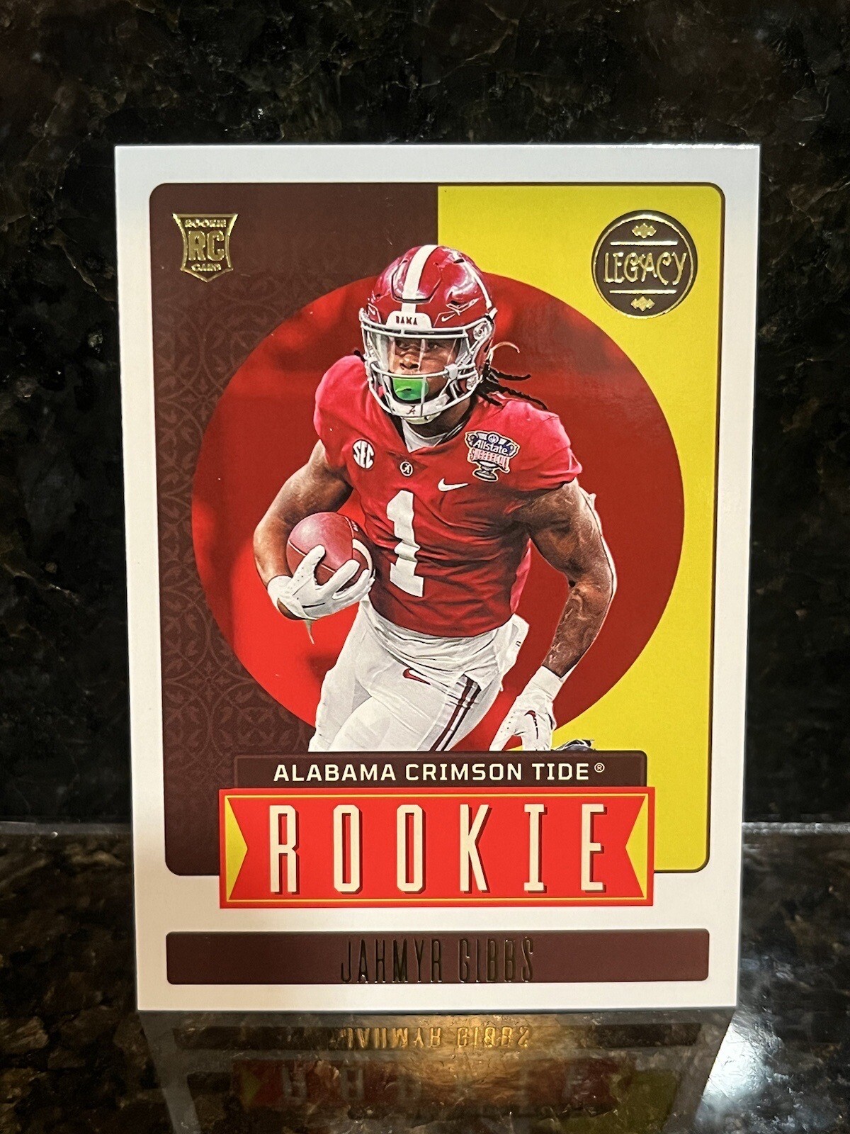 2023 Legacy Jahmyr Gibbs 🔥 RC! Detroit Lions #158 Rookie