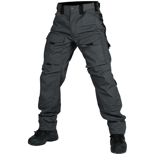 Mens Tactical Cargo Trousers Army Military Multi-pocket Outdoor Combat Pants BDU - Picture 13 of 40