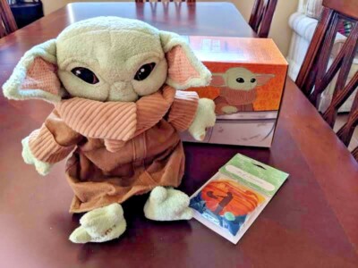 NEW Scentsy THE CHILD BUDDY w/ Air Adventure Pak Star Wars Mandalorian GROGU NIB