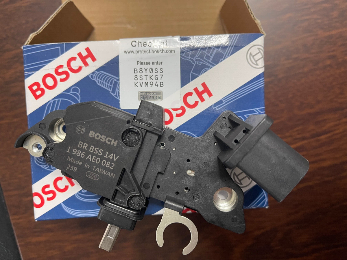 Régulateur D'alternateur Bosch F00MA45251 - Pièce De Rechange Pour Camions Volvo FH, FM Série - Compatibilité à Vérifier