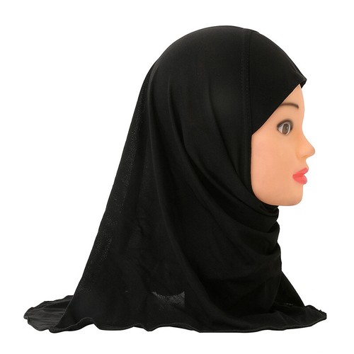 Wholesale Muslim Kids Hijab Scarf Shawls Soft Stretch for 2 To 7 Years Old Girls - Picture 22 of 23
