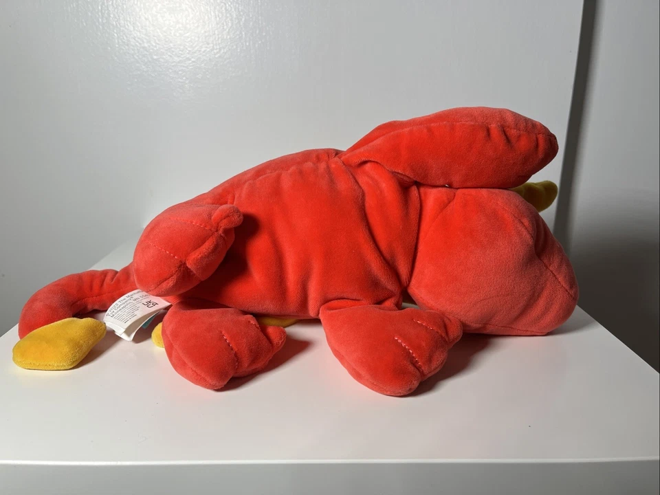 Peluche Manhattan Toy Company Rufus Red Dragon 13" amarillo lovey Foto 4 de 4