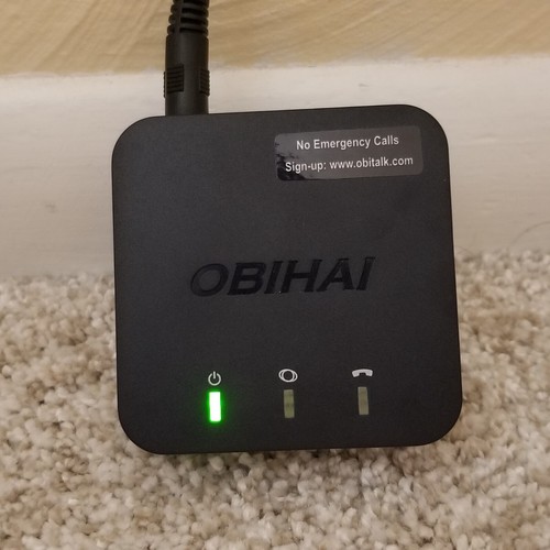Adaptateur téléphonique Obihai Obitalk OBi200 VoIP avec support Google Voice & Fax 1 port - Photo 10/13