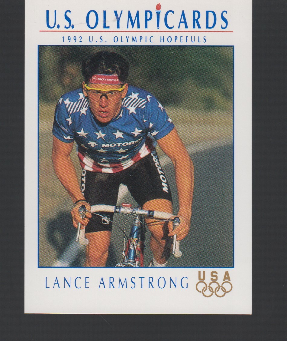 Lance Armstrong/Cycling 1992 Impel U.S. Olympic Hopefuls #31