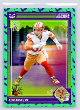 2024 Score Football Halloween Score-A-Treat Green Bats Cards Complete Your Set