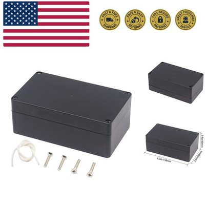 Junction Box, Project Box  Waterproof Outdoor Box ABS Plastic Electrical Boxe...