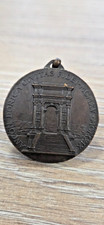 Rare Italian WW1 Ancona Medal Ufficio Notizie Militari 1915-1919 Bronze Voluntee
