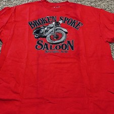 Vintage 80s 90s Sturgis South Dakota Motorcycle Rally Trade Show T Shirt XL