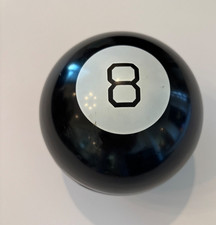 Magic 8 Ball Mattel Classic Fortune Teller Toy Black Ball Answers Yes No
