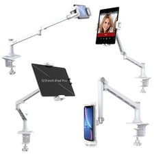 Smatree 2021 Desktop Microphone Stand, With Mv7 Podcast Microphone, At2020Usb+,_