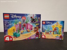 LEGO Set - Factory Sealed Disney Ariel 43235 Music Stage & 43254 Crystal Cavern