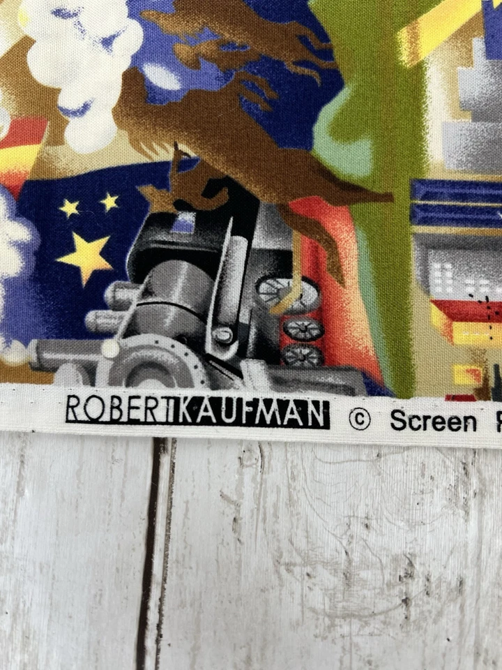 Kaufman Pleasures Dreams Hollywood Cotton Fabric  3/4 Yard 44" Wide Quilting - Image 3 of 4