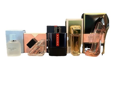 Dolce & Gabbana, Prada, Paco Rabanne, Carolina Herrera Blush MINIS 5 Set