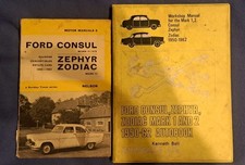 2x Ford Consul Zephyr Zodiac Mk 1 2 Olyslager Autopress Workshop Manual  Mark II