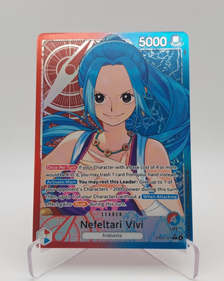 Nefeltari Vivi Alt. Art Leader EB03-001 - Heroines - One Piece TCG