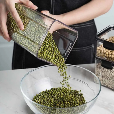 #ad Sealed Boxes Jars 1pc Black 1300ml Kitchen Storage Bottles Food Containers Tea $13.99