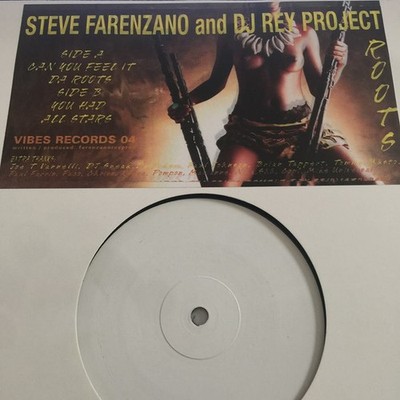 Steve Farenzano And DJ Rey Project - Roots - French Promo 12'' Vinyl - Unknown...