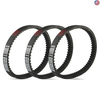 KARSEE 3pcs 30 Series Go Kart Drive Belt Replacement for Manco 5959 / Comet