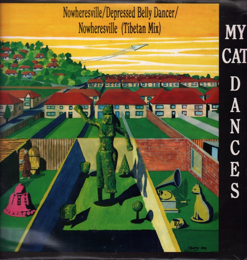 My Cat Dances Nowheresville 12"" vinyl UK Scrummy 1992 with pic sleeve includes 4