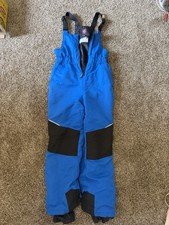 SWISS TECH winter snow overalls, Snow Pants, Ski Pants LIGHT BLUE XL/XG 14-16