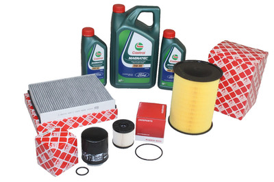 Inspektionskit 2,0 Diesel Ford Focus - C-Max inkl. 7 Liter 0W30 Castrol 57772444