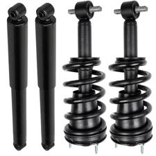 4pcs Front Struts Coil Springs+Rear Shocks For Chevrolet Silverado 1500 LS WT LT